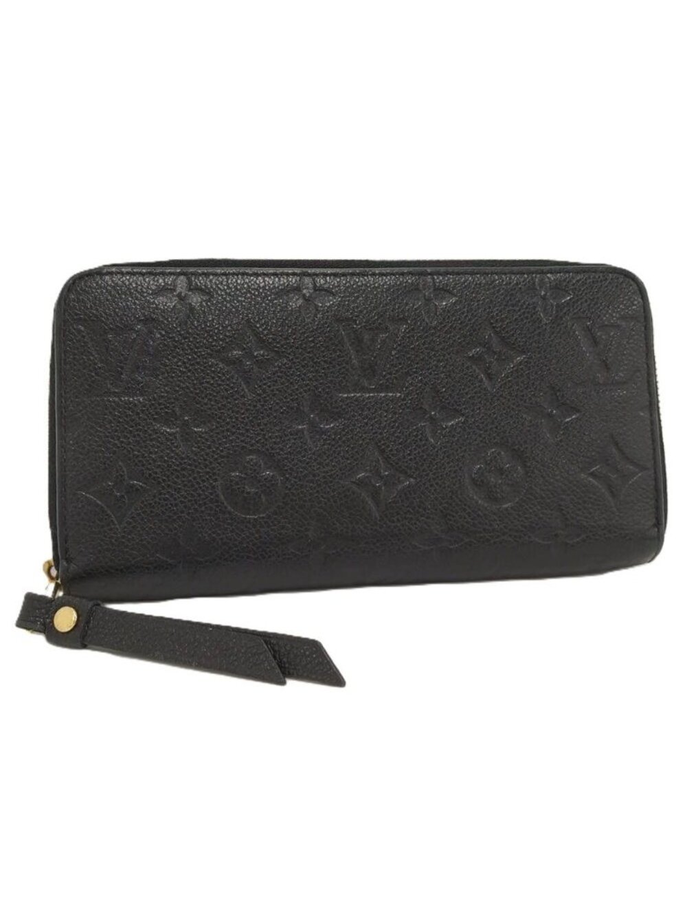 Louis Vuitton Zippy Wallet Monogram Empreinte Black